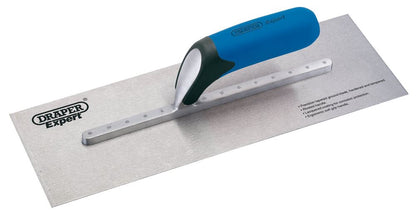 81223 Draper Expert Expert Soft Grip Plastering Trowel, 120 x 355mm PT14/SGW Plastering Trowels Professional Trade DIY Workshop Garage Use