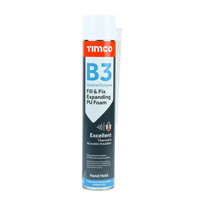 TIMCO B3 Expand PU Foam Hand Held nan 750ml Pack 1.0