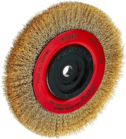 Draper 150mm Crimped Steel Wire Wheel 33879 Bench Grinder Brush