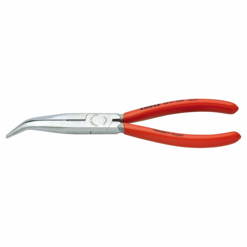 Draper SNIPE NOSE PLIER BENT 200MM 55598 Angled Long Nose Pliers