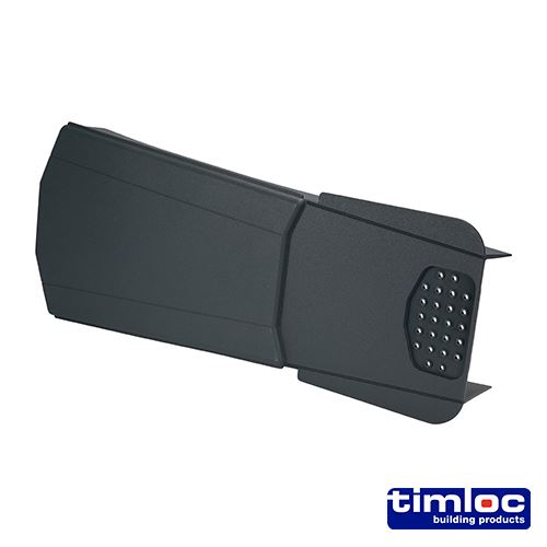 TIMCO Dry Verge Unit Grey 405 x 95/160 Grey Pack 20