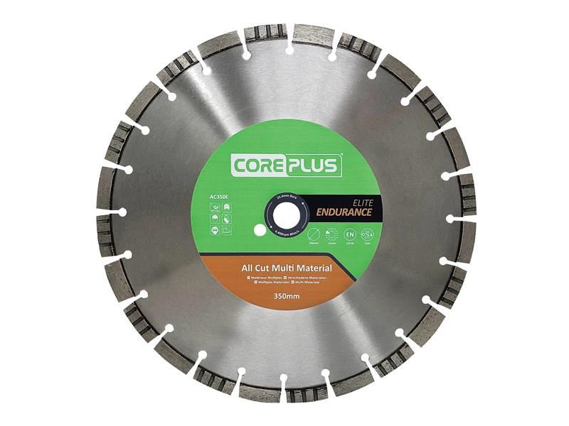 CorePlus CORDBAC350E AC350E Elite All Cut Multi-Material Diamond Blade 350mm