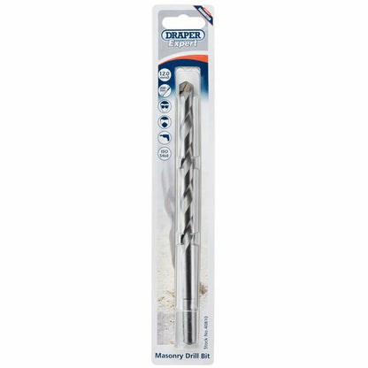 Draper 12.0X200MM MASONRY DRILL 40810 Metric Masonry Drill Bits