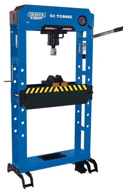Draper PNEUMATIC/MANUALFLOORPRESS 50T 35582 Pneumatic/Hydraulic Floor Press, 50 Tonne