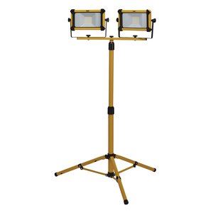 Draper 2X10W 2200LM TRIPOD SITELIGHT 03211 SMD LED Tripod Site Light, 2 x 10W, 2200 Lumens