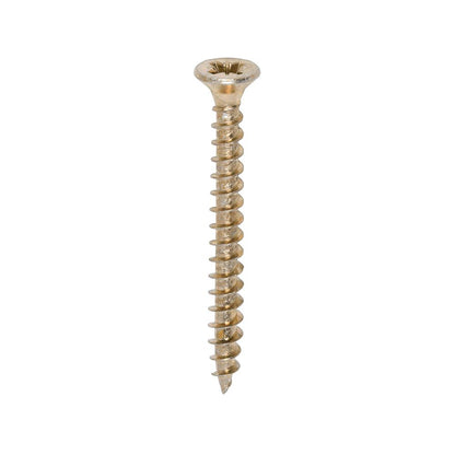 TIMCO Solo Woodscrew PZ2 CSK ZYP 4.5 x 45 Gold Pack 200