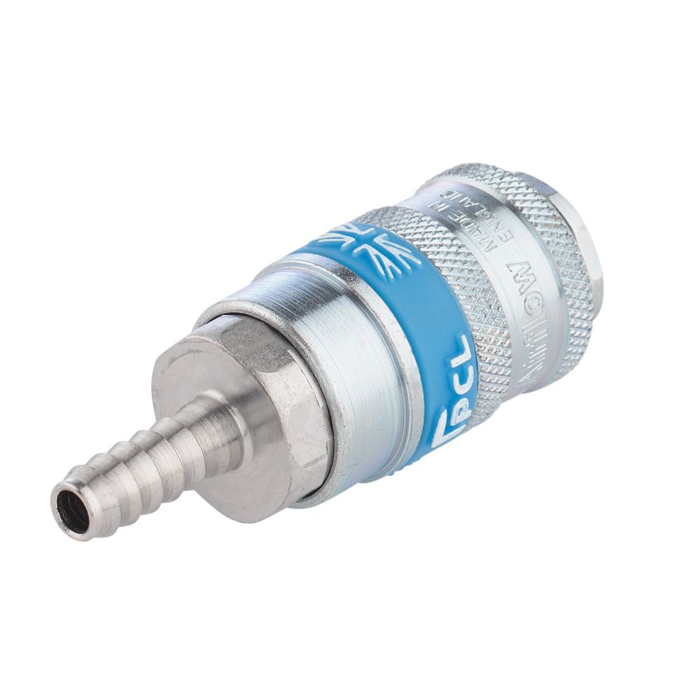 37840 Draper 1/4 Thread PCL Coupling with Tailpiece A21RO2 PACKED Air Fittings Professional Trade DIY Workshop Garage Use