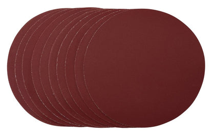Draper 180MM SANDING DISC 400G 63797 63797 Sanding Discs, 180mm, Hook & Loop (Pack of 10)