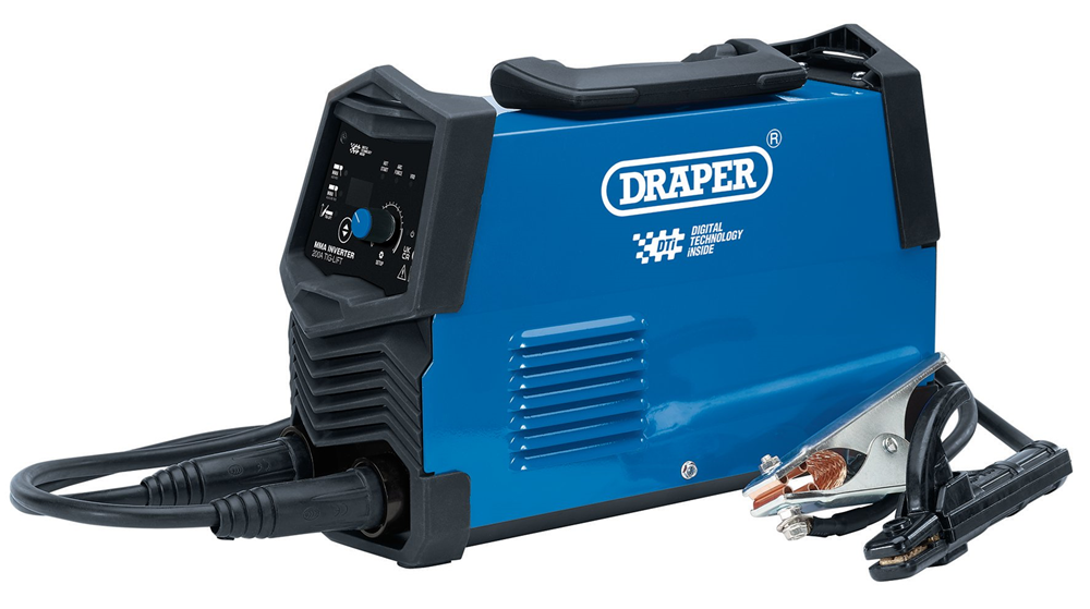 Draper MMA INVRTR WLDER TIG-LIFT 200A 70011 70011 MMA Inverter Welder with TIG-Lift Dti, 200A