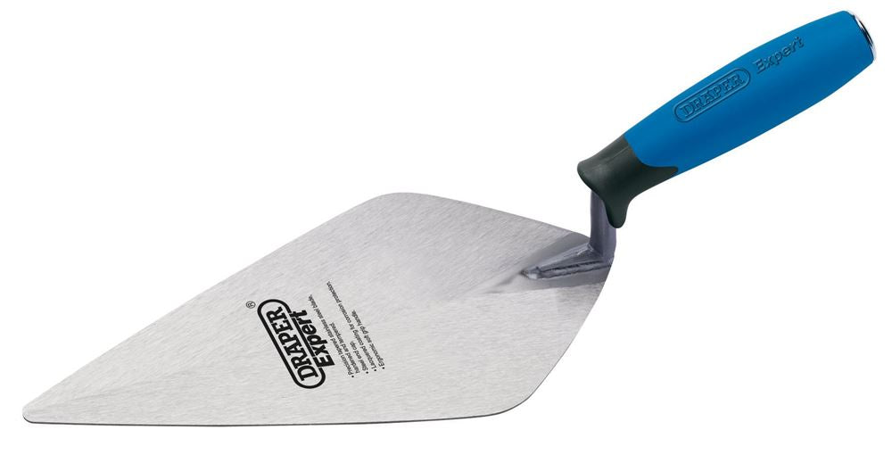 Draper BRICK TROWEL 275MM(11) S/GRIP 81211 81211 Soft Grip London Pattern Brick Trowel, 275mm