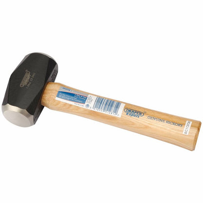 51281 Draper Expert Expert Club Hammer with Hickory Shaft, 1kg/2.2lb 190T Lump/Sledge Hammers and Hammers Professional Trade DIY Workshop Garage Use