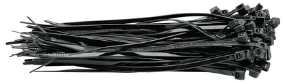 Draper 3.6X150MM CABLE TIE 100 BLACK 70391 Cable Ties (Pack of 100)