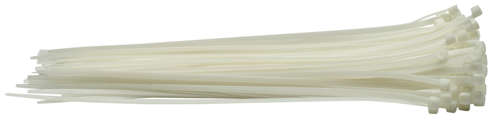 Draper 4.8X300MM CABLE TIE 100 WHITE 70399 Cable Ties (Pack of 100)