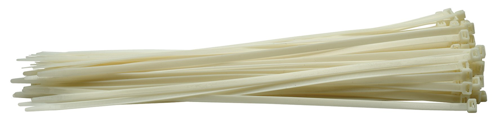 Draper 8.8X500MM CABLE TIE 100 WHITE 70410 Cable Ties (Pack of 100)