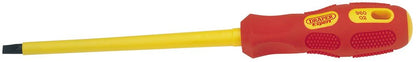 DRAPER 69220 - VDE Approved Fully Insulated Plain Slot Screwdriver, 6.5 x 150mm (Sold Loose)