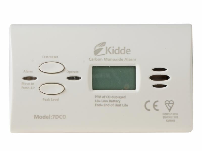 Kidde 7DCOC 7DCOC Digital Carbon Monoxide Alarm (10-Year Sensor)