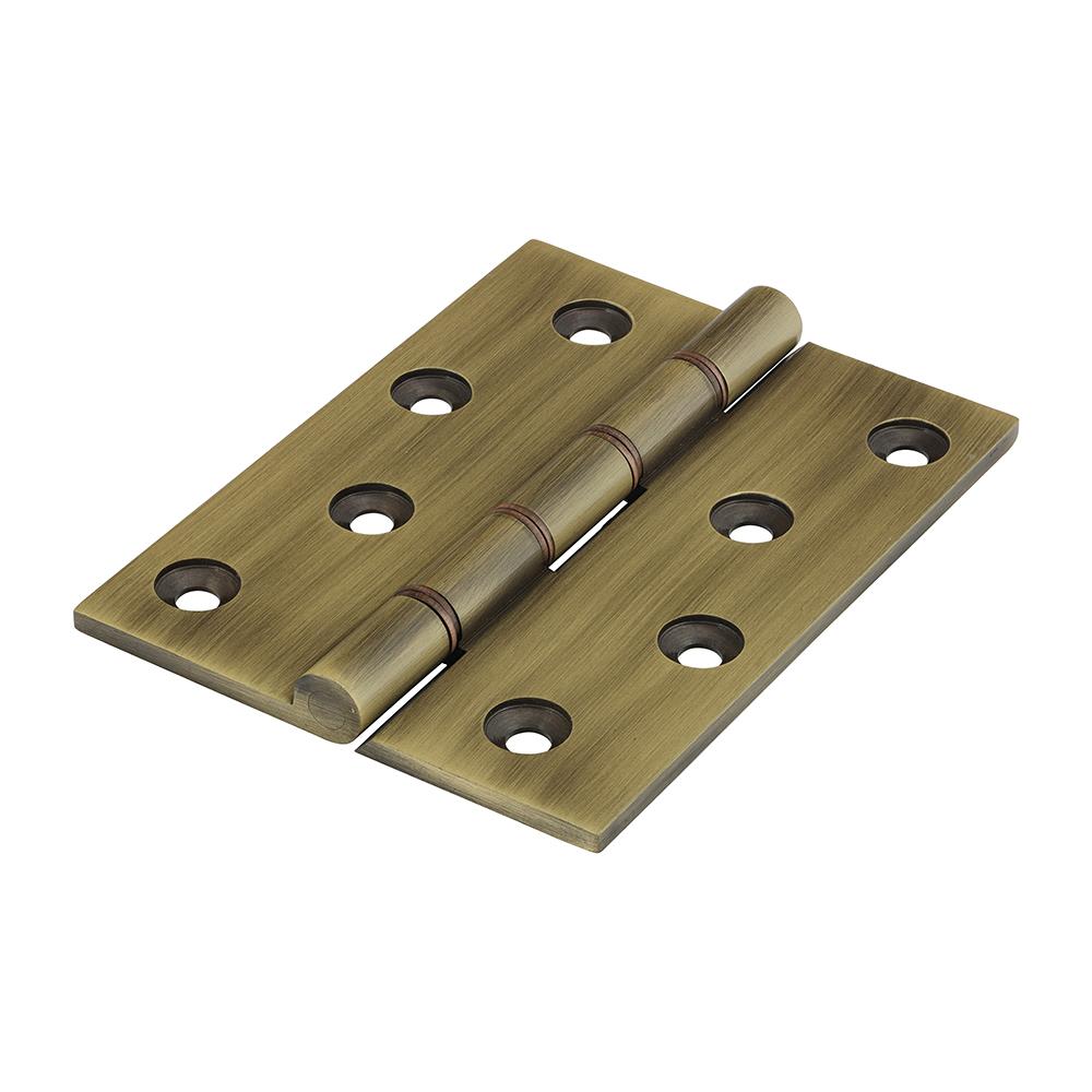 TIMCO Double PhosphorWasher Hinge AB 102 x 75 Red Pack 2