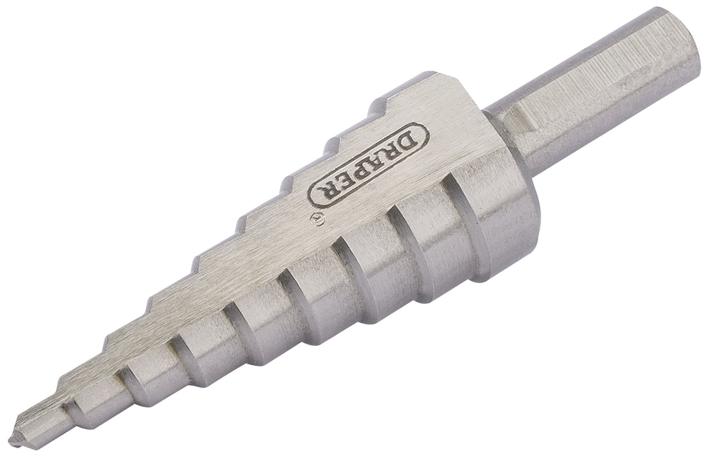 Draper HSS STEP DRILL - 4-20MM 71220 Step Drill Bit 4-20mm