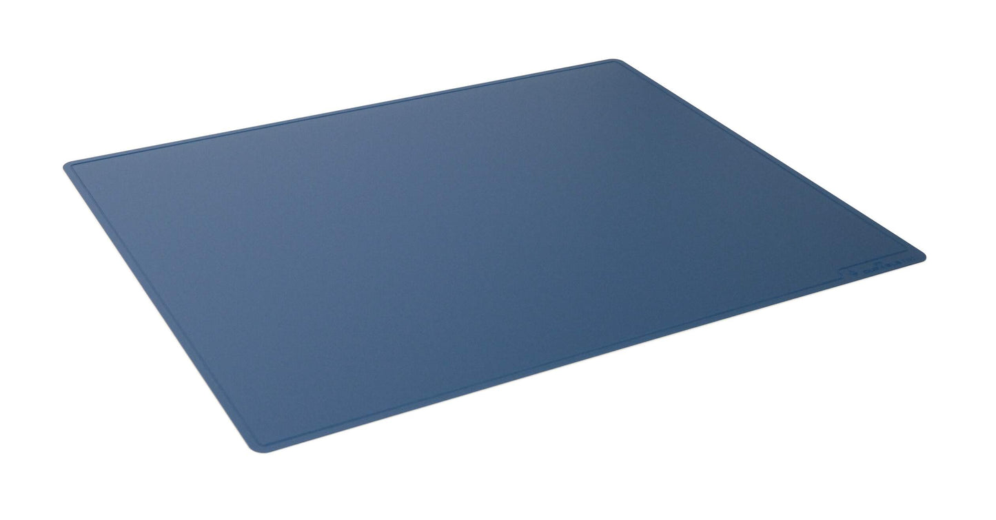 Durable Smooth Non-Slip Desk Mat Laptop PC Keyboard Mouse Pad | 53x40 cm | Blue