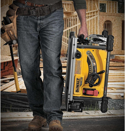 DEWALT 54V XR FlexVolt Table Saw 210mm Brushless 2x2Ah DCS7485T2-GB