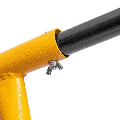 JCB JCB04AUG Post Hole Auger 100mm 4in Heavy Duty Steel Fence Post Hole Professional Fence Post Auger Hole Borer
