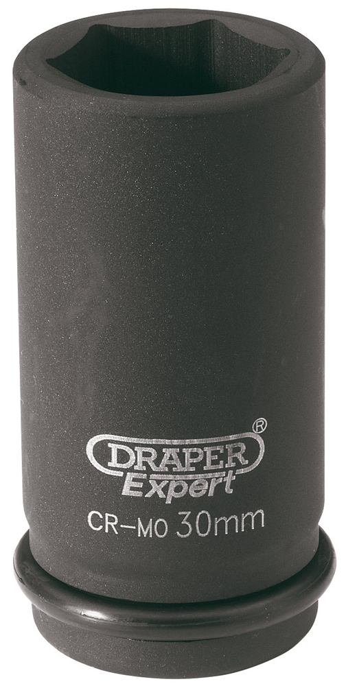 Draper 30MM IMP.DEEP SCKET 3/4DR 71916 3/4" Sq. Dr. Draper Expert HI-TORQÂ® Metric Deep Impact Sockets