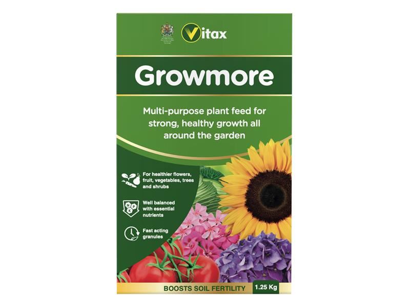 Vitax 6GR126 Growmore Granules 1.25kg