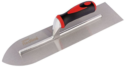 15095 Draper Redline Redline Soft Grip Flooring Trowel, 400mm RL-FT/SG/B Trowels, Floats and Hawks Professional Trade DIY Workshop Garage Use