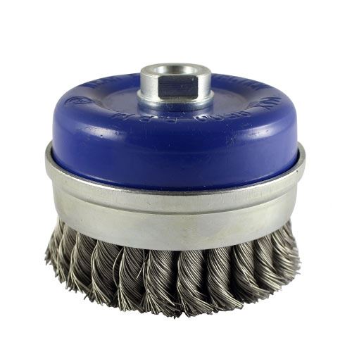 TIMCO Grinder Twist SS Cup Brush 100mm Pack 1