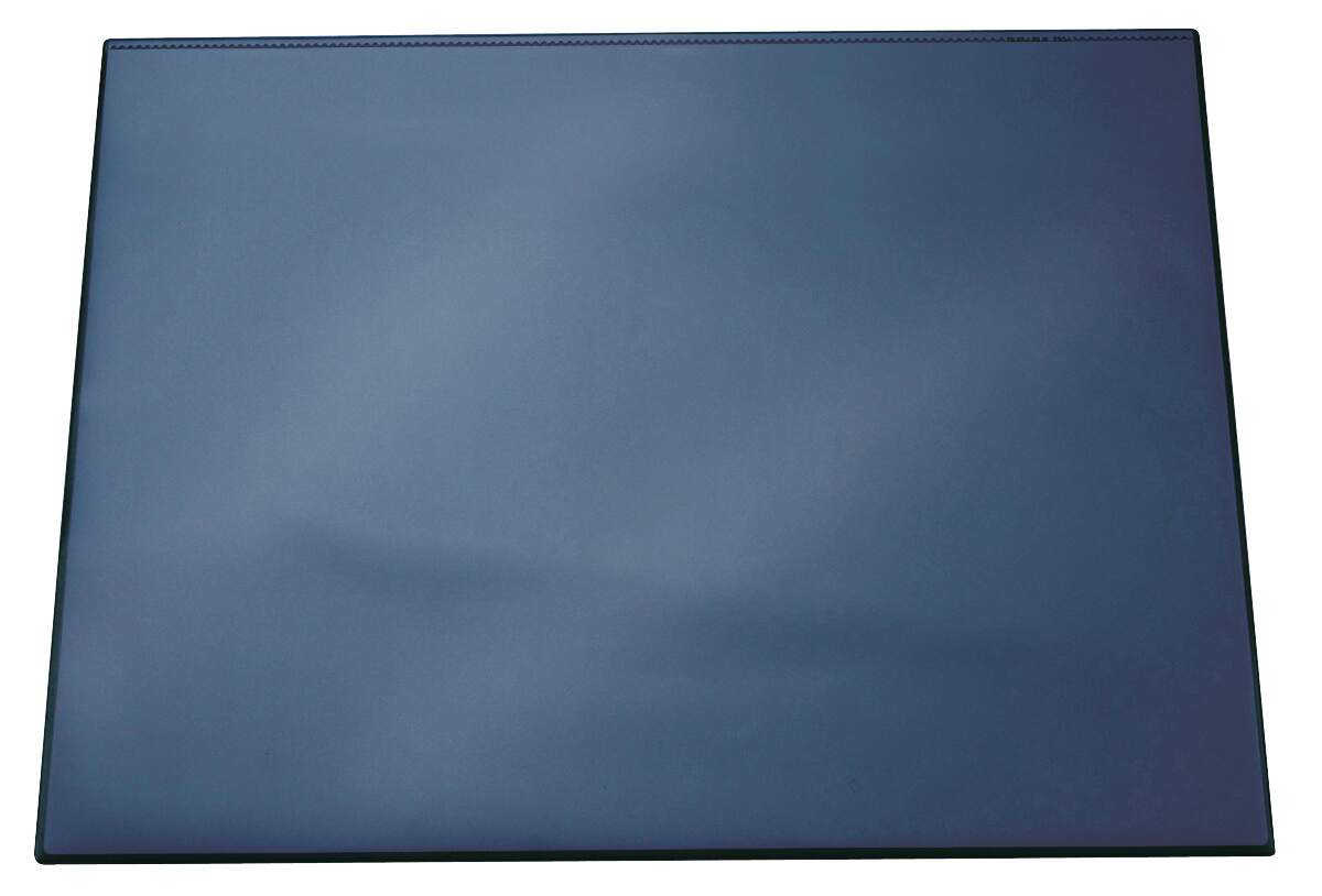 Durable Clear Overlay Non-Slip Desk Mat Notes Protector Pad | 65x52 cm | Blue