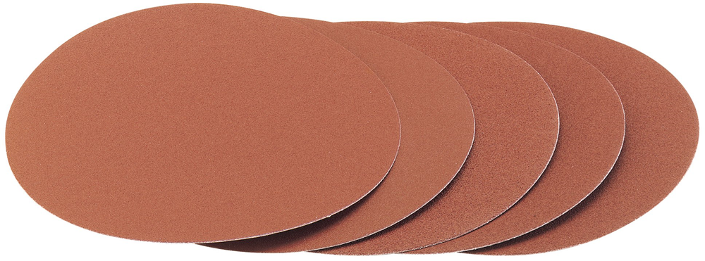 Draper 222MM SANDING DISC COARSE PK5 72230 Hook and Loop Aluminium Oxide Sanding Discs (230mm)