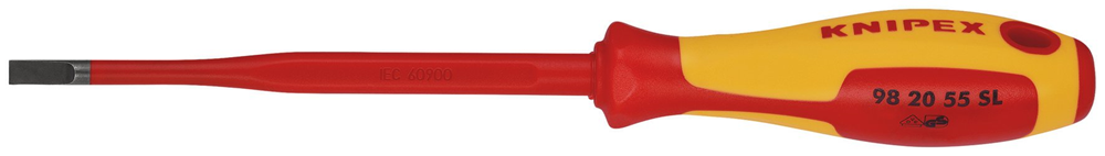 Draper 5.5MM SLIMLINE SLOTTED SCREWDR 72391 72391 VDE Insulated Slotted Screwdrivers - Slim