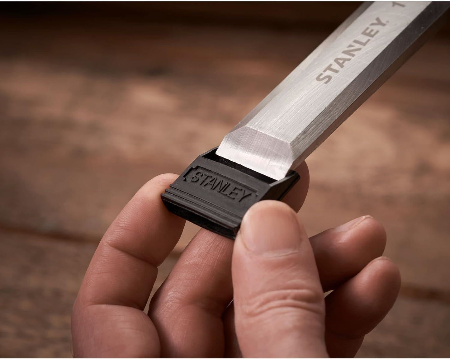 Stanley 5002 Bevel Edge Chisel Set 6pc with Oilstone Woodworking