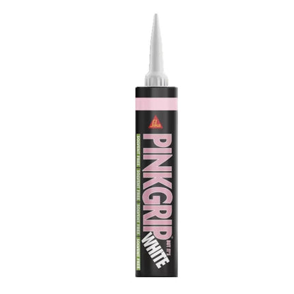 Everbuild Pink Grip SF 350ml Solvent Free White Grab Adhesive