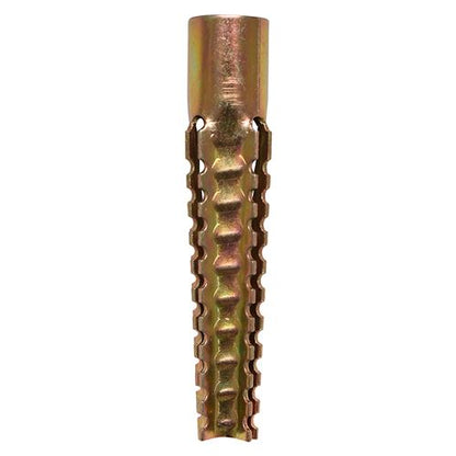 TIMCO Metal Expansion Plug - ZYP 8.0 x 60 Gold Pack 50