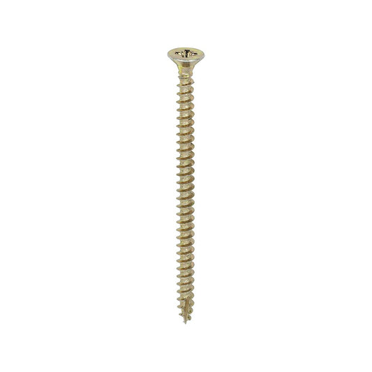 TIMCO Classic Screw PZ2 CSK ZYP 4.5 x 70 Gold Pack 200