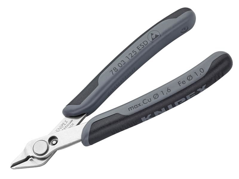 Knipex 78 03 125 ESDSB ESD Electronic Super Knips� Flat 125mm