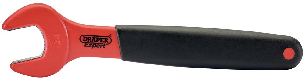 Draper 24MM OPEN END VDE SPANNER 99482 VDE Approved Fully Insulated Open End Spanners