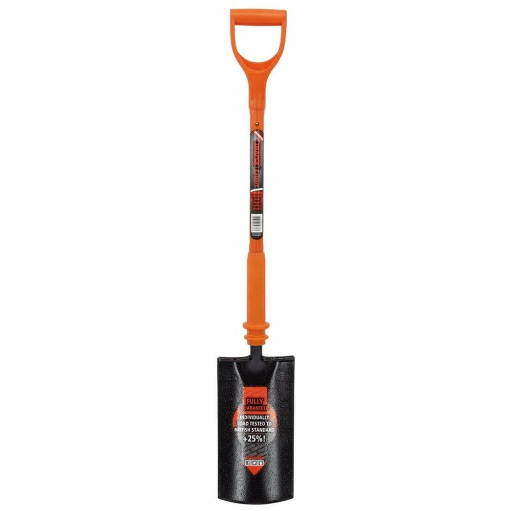 82637 Draper Expert Expert Fully Insulated Contractors Grafting Shovel INS/GS Insulated Contractors Tools Professional Trade DIY Workshop Garage Use