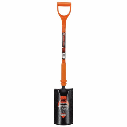 82637 Draper Expert Expert Fully Insulated Contractors Grafting Shovel INS/GS Insulated Contractors Tools Professional Trade DIY Workshop Garage Use
