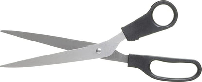 Fit For The Job 10 Inch Stainless Steel General Purpose Scissors with Plastic Handle for Decorating, Wallpaper and Everyday Cutting