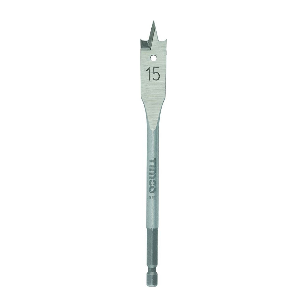 TIMCO Flat Wood Bit 15.0 x 152 Pack 1
