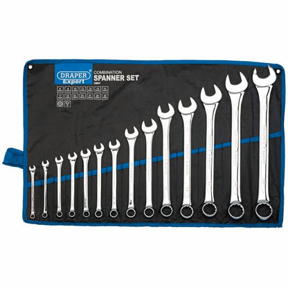Draper 14PC COMBINATION SPANNER SETMM 29547 Draper HI-TORQÂ® Metric Combination Spanner Set (14 Piece)