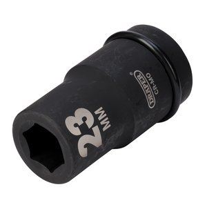 Draper 23MM IMP.DEEP SCKET 1DR 05138 HI-TORQÂ® Metric Deep Impact Sockets, 1" Sq. Dr.