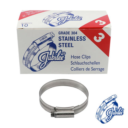 TIMCO Jubilee Clip SS 55-70mm Pack 10