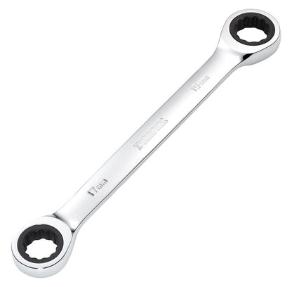Draper 17X19 RATCHET RING SPANNER 27740 27740 HI-TORQÂ® Metric Double Ratchet Ring Spanner