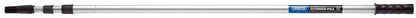 41734 Draper Decorators Aluminium Extension Pole, 3m EPA300 Extension Poles Professional Trade DIY Workshop Garage Use