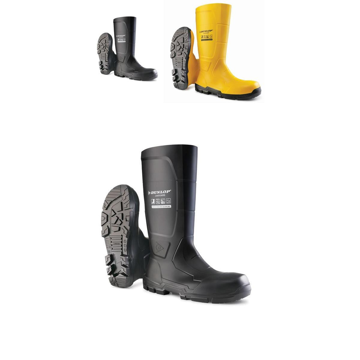 Dunlop Jobguard Acifort Full Safety Wellington Boots Steel Toe Work