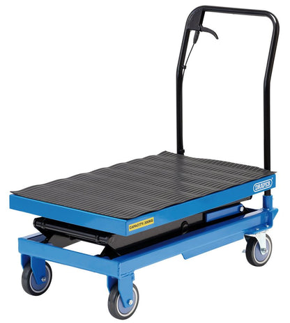 99816 Draper Hydraulic High Lift Table, 300kg HLT-300 Hydraulic Lifting Tables Professional Trade DIY Workshop Garage Use