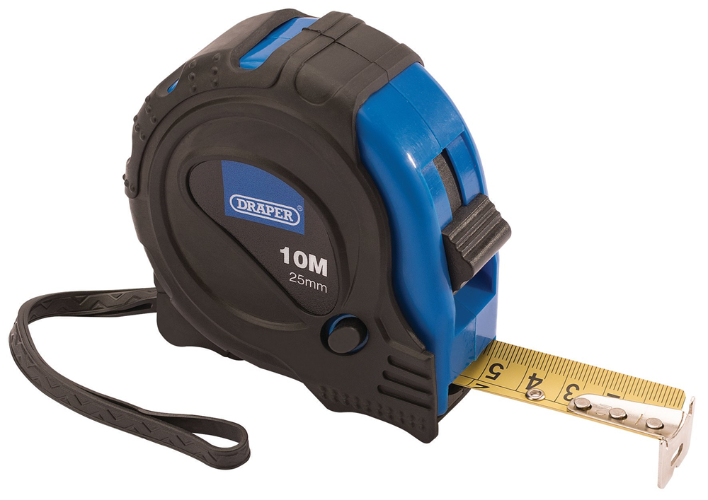 Draper MEASURING TAPE 10M/33FT 75301 Soft Grip Measuring Tapes